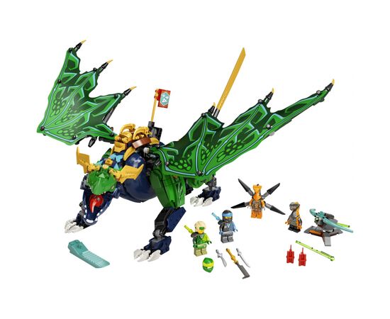Конструктор LEGO Ninjago Легендарный дракон Ллойда 747 деталей (71766), изображение 2 Конструктор LEGO Ninjago Легендарный дракон Ллойда 747 деталей (71766), изображение 2