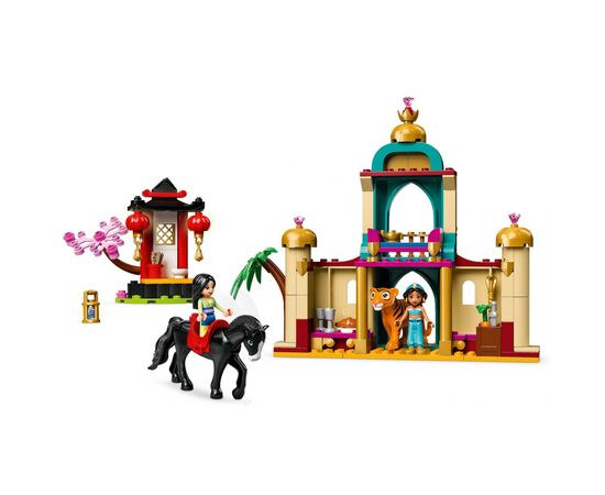 Конструктор LEGO Disney Princess Пригоди Жасмін та Мулан (43208), зображення 2 Конструктор LEGO Disney Princess Пригоди Жасмін та Мулан (43208), зображення 2