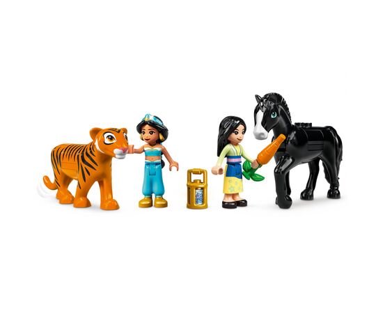 Конструктор LEGO Disney Princess Пригоди Жасмін та Мулан (43208), зображення 3 Конструктор LEGO Disney Princess Пригоди Жасмін та Мулан (43208), зображення 3
