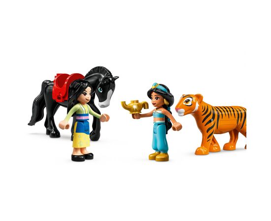 Конструктор LEGO Disney Princess Пригоди Жасмін та Мулан (43208), зображення 4 Конструктор LEGO Disney Princess Пригоди Жасмін та Мулан (43208), зображення 4