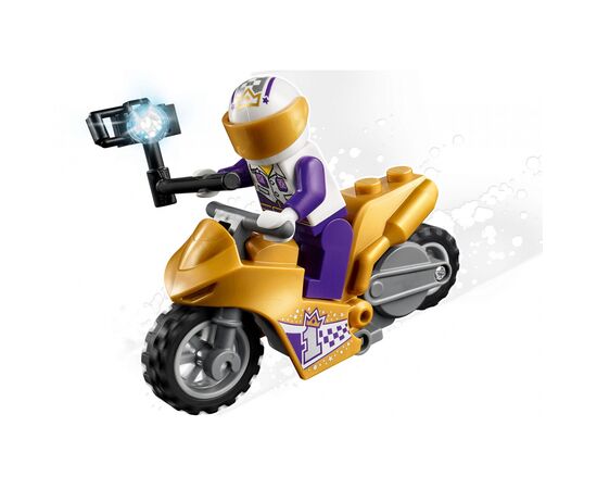 Конструктор LEGO City Stuntz Трюковый мотоцикл с экшн-камерой 14 деталей (60309), изображение 3 Конструктор LEGO City Stuntz Трюковый мотоцикл с экшн-камерой 14 деталей (60309), изображение 3