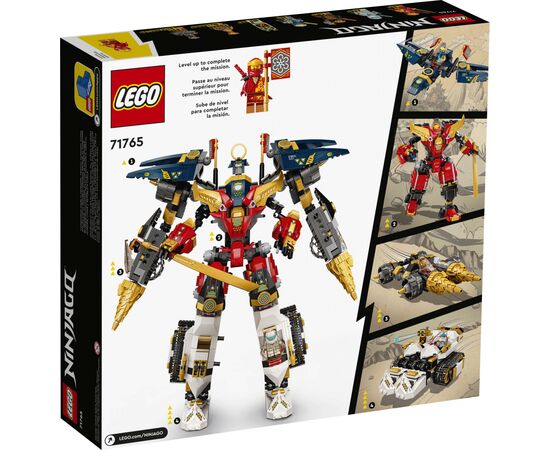 Конструктор LEGO Ninjago Ультра-комбо-робот ніндзя 1104 деталі (71765), зображення 10 Конструктор LEGO Ninjago Ультра-комбо-робот ніндзя 1104 деталі (71765), зображення 10