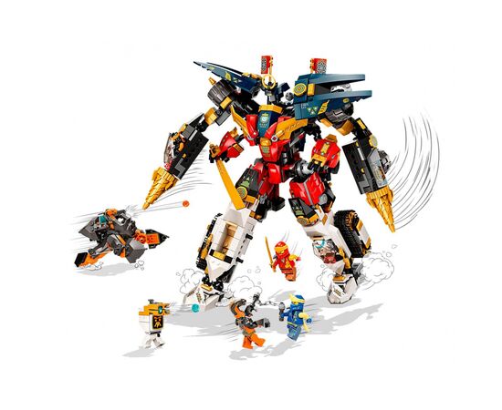 Конструктор LEGO Ninjago Ультра-комбо-робот ніндзя 1104 деталі (71765), зображення 9 Конструктор LEGO Ninjago Ультра-комбо-робот ніндзя 1104 деталі (71765), зображення 9