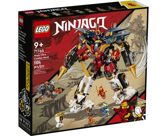 Конструктор LEGO Ninjago Ультра-комбо-робот ниндзя 1104 детали (71765)