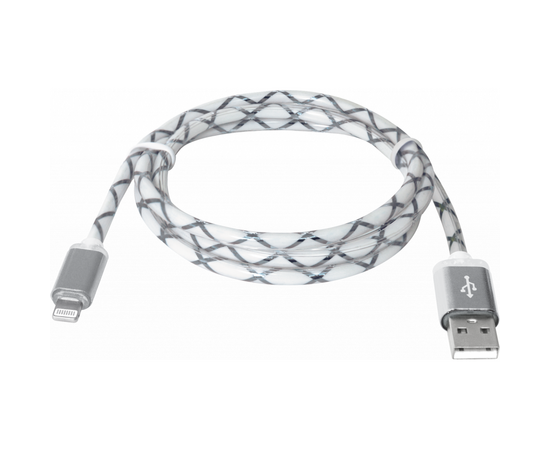 Дата кабель USB 2.0 AM to Lightning 1.0m ACH03-03LT GrayLED backlight Defender (87550), изображение 2 Дата кабель USB 2.0 AM to Lightning 1.0m ACH03-03LT GrayLED backlight Defender (87550), изображение 2