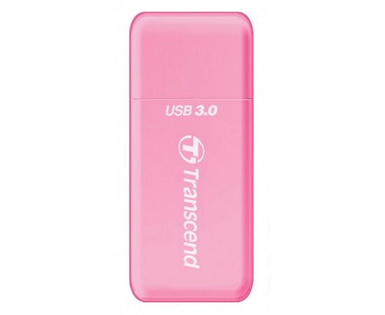 Зчитувач флеш-карт Transcend USB 3.0/3.1 Gen 1 Pink (TS-RDF5R)
