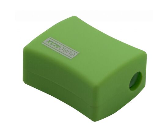 Точилка Buromax ALFA, RUBBER TOUCH с контейнером 2 отверстия (BM.4778-1), изображение 5 Точилка Buromax ALFA, RUBBER TOUCH с контейнером 2 отверстия (BM.4778-1), изображение 5