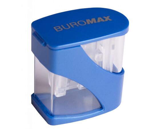 Точилка Buromax Master twist велика з контейнером 2 отвори (BM.4777)