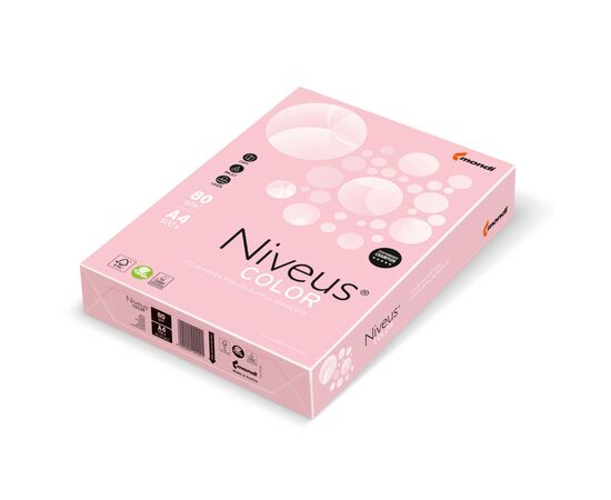 Папір Mondi Niveus COLOR Pastel lightPink A4, 80g, 500sh (A4.80.NVP.OPI74.500)