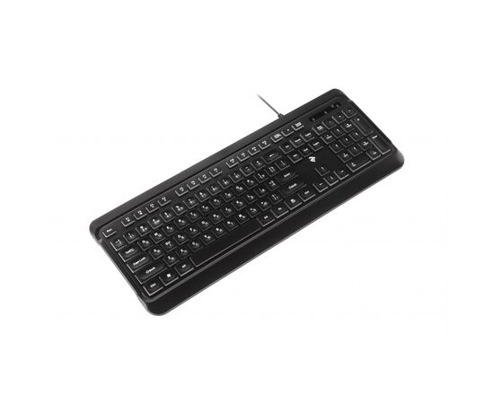 Клавиатура 2E KS120 White backlight USB Black (2E-KS120UB), изображение 6 Клавиатура 2E KS120 White backlight USB Black (2E-KS120UB), изображение 6