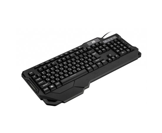 Клавиатура 2E KG340 LED USB Black Ukr (2E-KG340UBK), изображение 3 Клавиатура 2E KG340 LED USB Black Ukr (2E-KG340UBK), изображение 3