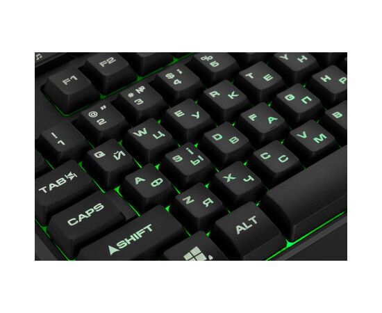 Клавиатура 2E KG340 LED USB Black Ukr (2E-KG340UBK), изображение 5 Клавиатура 2E KG340 LED USB Black Ukr (2E-KG340UBK), изображение 5