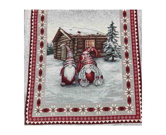 Дорожка на стол Прованс гобеленовая Snowfall 40х140 см (23403), изображение 3