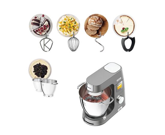 Кухонний комбайн Kenwood KWL 90.004 SI, зображення 4 Кухонний комбайн Kenwood KWL 90.004 SI, зображення 4