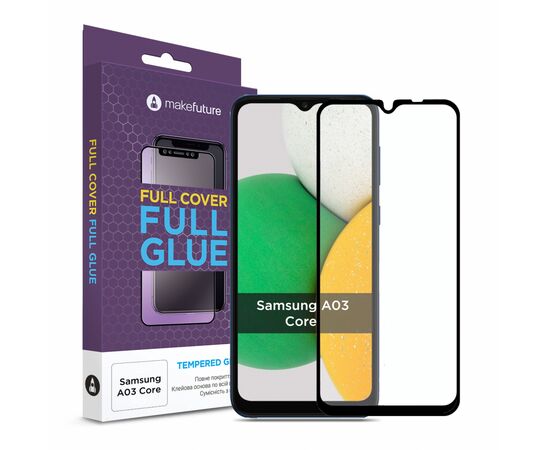Скло захисне MakeFuture Samsung A03 Core (MGF-SA03C)