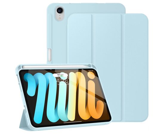 Чехол для планшета BeCover Soft TPU Pencil Apple iPad mini 6 2021 Light Blue (706757)