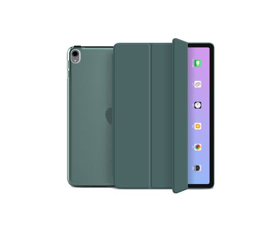 Чехол для планшета BeCover Tri Fold Hard Apple iPad mini 6 2021 Dark Green (706854), изображение 2 Чехол для планшета BeCover Tri Fold Hard Apple iPad mini 6 2021 Dark Green (706854), изображение 2