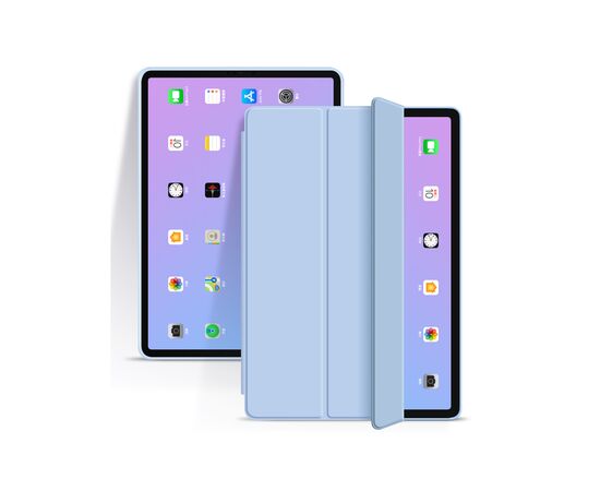 Чехол для планшета BeCover Tri Fold Soft TPU Apple iPad mini 6 2021 Light Blue (706723), изображение 4 Чехол для планшета BeCover Tri Fold Soft TPU Apple iPad mini 6 2021 Light Blue (706723), изображение 4