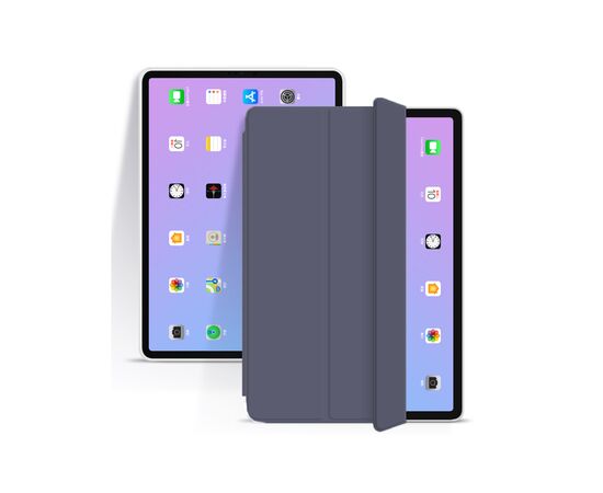 Чохол до планшета BeCover Tri Fold Soft TPU Apple iPad mini 6 2021 Purple (706725), зображення 4 Чохол до планшета BeCover Tri Fold Soft TPU Apple iPad mini 6 2021 Purple (706725), зображення 4