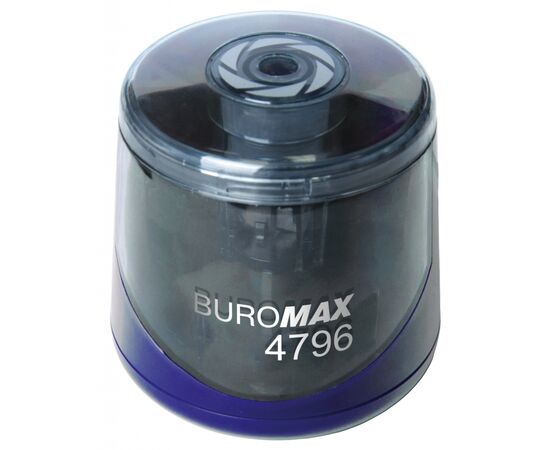 Точилка Buromax автоматична з контейнером Синя (BM.4796)