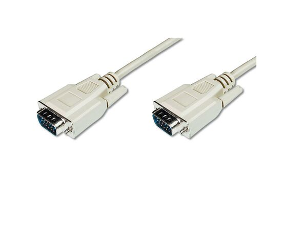 Кабель мультимедийный VGA 3.0m Digitus (AK-310100-030-E)