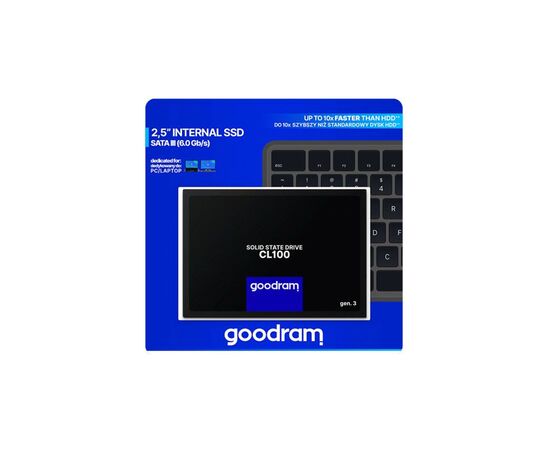 Накопитель SSD 2.5" 960GB Goodram (SSDPR-CL100-960-G3), изображение 4 Накопитель SSD 2.5" 960GB Goodram (SSDPR-CL100-960-G3), изображение 4