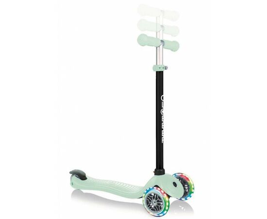 Самокат Globber GO UP SPORTY пастельно-зеленый с подсветкой (452-206-3), изображение 5 Самокат Globber GO UP SPORTY пастельно-зеленый с подсветкой (452-206-3), изображение 5