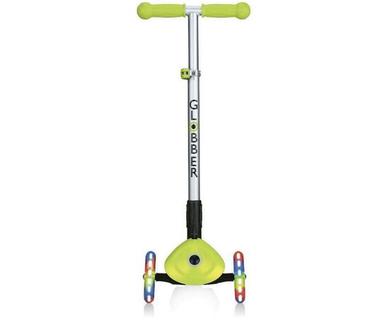 Самокат Globber Primo Foldable Lights зеленый (432-106-2), изображение 2 Самокат Globber Primo Foldable Lights зеленый (432-106-2), изображение 2