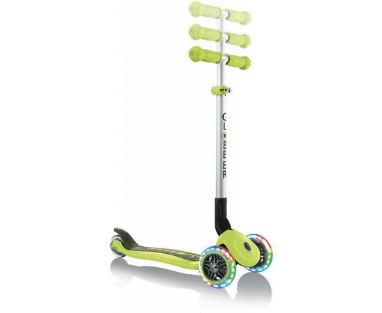 Самокат Globber Primo Foldable Lights зеленый (432-106-2), изображение 5 Самокат Globber Primo Foldable Lights зеленый (432-106-2), изображение 5