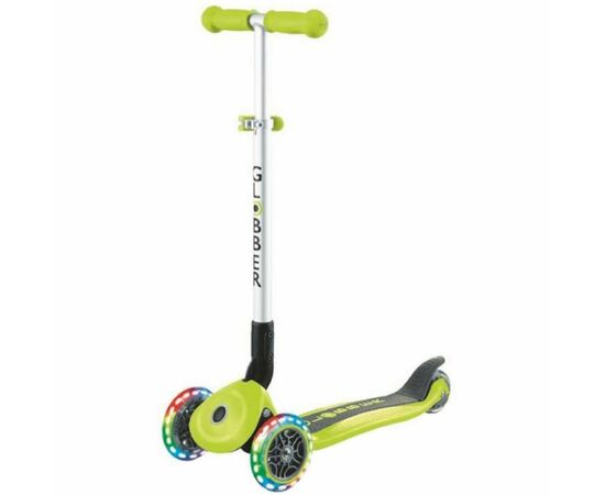 Самокат Globber Primo Foldable Lights зеленый (432-106-2)