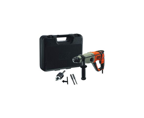 Перфоратор Black&Decker SDS-Plus, 800 Вт, 3.4 Дж (BEHS02K), изображение 2 Перфоратор Black&Decker SDS-Plus, 800 Вт, 3.4 Дж (BEHS02K), изображение 2