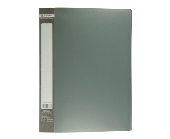Папка з файлами Buromax Jobmax 30 sheets A4, gray (BM.3611-09)