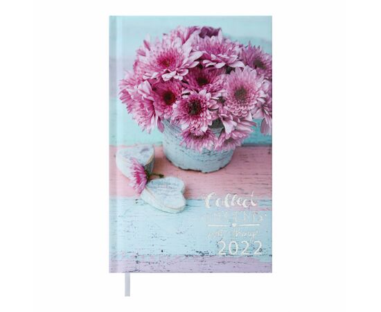 Тижневик Buromax кишеньковий датований Romantic 84x154 на 128 сторінок Блакит (BM.2884-14)