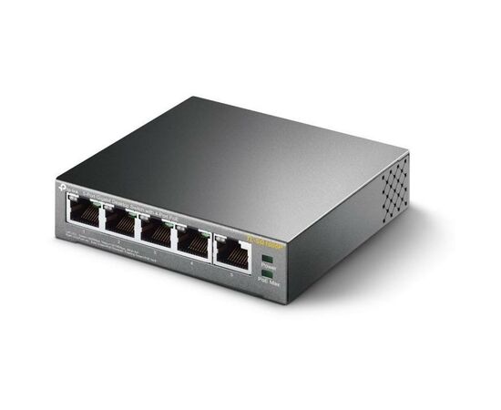Коммутатор сетевой TP-Link TL-SG1005P, изображение 5 Коммутатор сетевой TP-Link TL-SG1005P, изображение 5