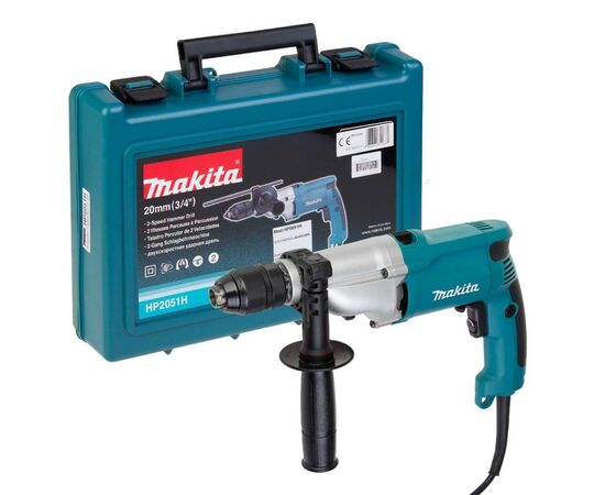 Дрель Makita с ударом (HP2051H), изображение 2 Дрель Makita с ударом (HP2051H), изображение 2
