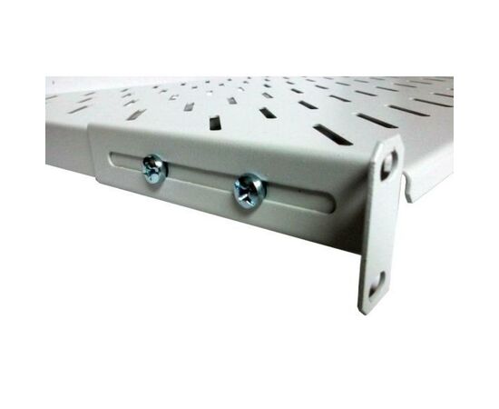 Полка 19" Hypernet 1U глуб. 600мм, в шкафы глубиной 800мм, цвет серый (U-FS-80), зображення 4 Полка 19" Hypernet 1U глуб. 600мм, в шкафы глубиной 800мм, цвет серый (U-FS-80), зображення 4