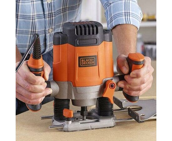 Фрезер Black&Decker KW1200E, изображение 4 Фрезер Black&Decker KW1200E, изображение 4