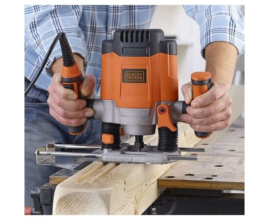 Фрезер Black&Decker KW1200E, изображение 5 Фрезер Black&Decker KW1200E, изображение 5
