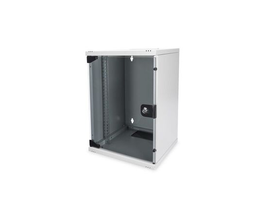 Шкаф настенный Digitus 9U 10" 312x300, стекляные двери, 30kg max (DN-10-09U)
