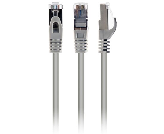 Патч-корд 10м S/FTP Cat 6A CU LSZH grey Cablexpert (PP6A-LSZHCU-10M)