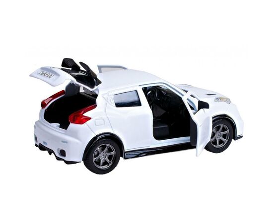 Машина Технопарк Nissan Juke-r 2.0 Белый (1:32) (JUKE-WTS), изображение 5 Машина Технопарк Nissan Juke-r 2.0 Белый (1:32) (JUKE-WTS), изображение 5