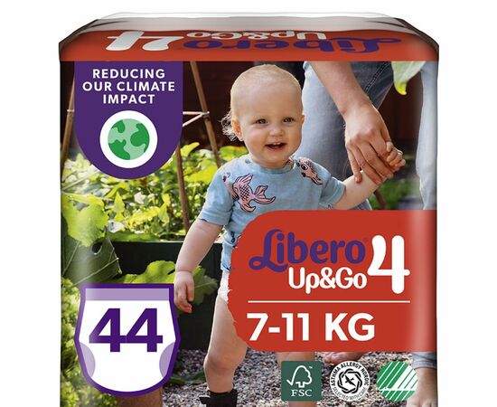 Подгузник Libero UpGo 4 7-11 кг 44 шт (7322541089409)