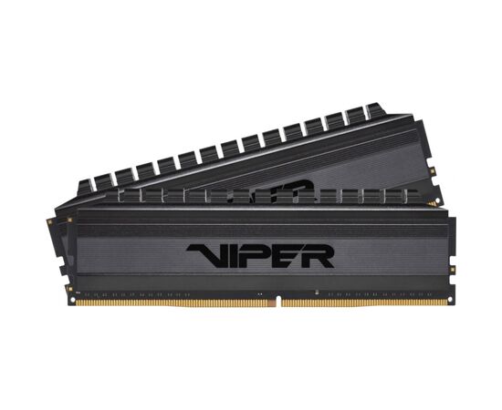 Модуль памяти для компьютера DDR4 64GB (2x32GB) 3200 MHz Viper 4 Blackout Patriot (PVB464G320C6K), изображение 2 Модуль памяти для компьютера DDR4 64GB (2x32GB) 3200 MHz Viper 4 Blackout Patriot (PVB464G320C6K), изображение 2