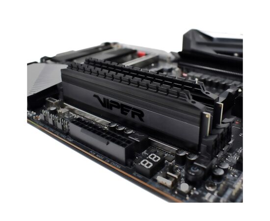 Модуль памяти для компьютера DDR4 64GB (2x32GB) 3200 MHz Viper 4 Blackout Patriot (PVB464G320C6K), изображение 4 Модуль памяти для компьютера DDR4 64GB (2x32GB) 3200 MHz Viper 4 Blackout Patriot (PVB464G320C6K), изображение 4
