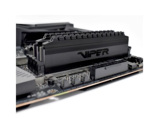 Модуль памяти для компьютера DDR4 64GB (2x32GB) 3200 MHz Viper 4 Blackout Patriot (PVB464G320C6K), изображение 5 Модуль памяти для компьютера DDR4 64GB (2x32GB) 3200 MHz Viper 4 Blackout Patriot (PVB464G320C6K), изображение 5