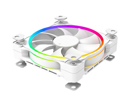 Кулер для корпуса ID-Cooling ZF-12025-ARGB-TRIO-SNOW, изображение 3 Кулер для корпуса ID-Cooling ZF-12025-ARGB-TRIO-SNOW, изображение 3
