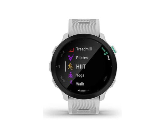 Смарт-часы Garmin Forerunner 55, Whitestone, GPS (010-02562-11), изображение 5 Смарт-часы Garmin Forerunner 55, Whitestone, GPS (010-02562-11), изображение 5