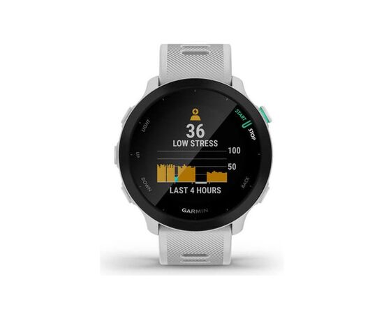 Смарт-часы Garmin Forerunner 55, Whitestone, GPS (010-02562-11), изображение 6 Смарт-часы Garmin Forerunner 55, Whitestone, GPS (010-02562-11), изображение 6