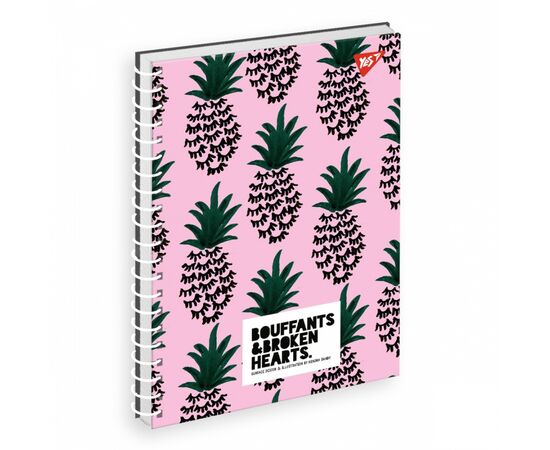 Блокнот Yes А5/80 од.спіраль "BBH" (151710), зображення 3 Блокнот Yes А5/80 од.спіраль "BBH" (151710), зображення 3