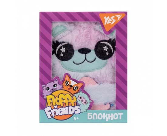 Блокнот Yes Fluffy Friends - медвежонок Юкс (151699), изображение 2 Блокнот Yes Fluffy Friends - медвежонок Юкс (151699), изображение 2